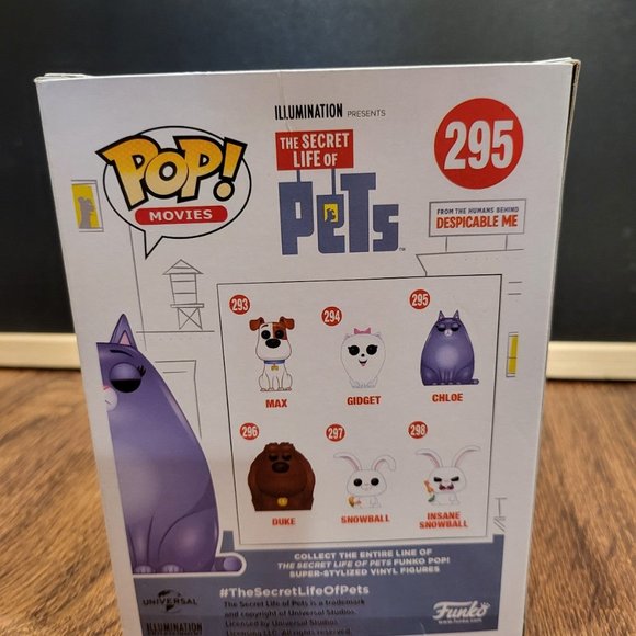 Illumination Presents The Secret Life of Pets Chloe (Flocked) Funko Pop - Picture 3 of 12